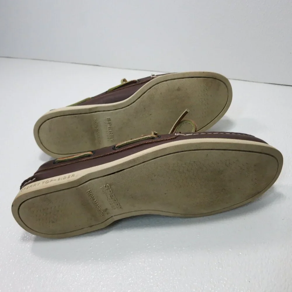 Sperry Top-Sider Nubuck Leather Boat Deck Shoes Men's Footwear Shoe's 9.5 M